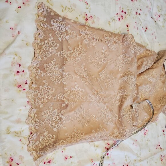 Necessary Objects Slip Lace Dress Vintage Y2K 90s Size Medium - Picture 6 of 6